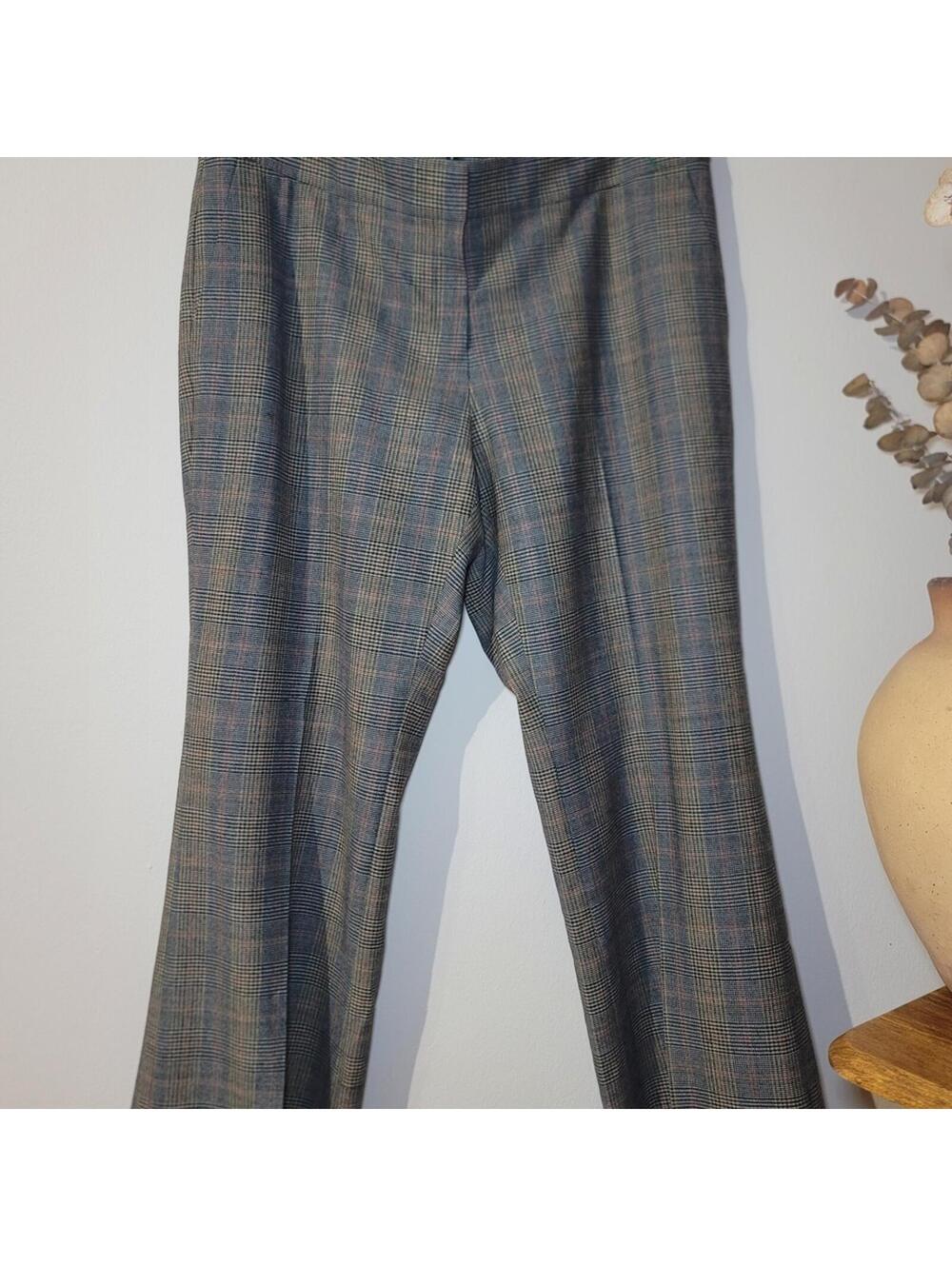 Lafayette 148 New York Virgin Wool Manhattan Trousers 8